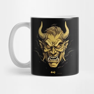 Hannya ( Gold Version ) Mug